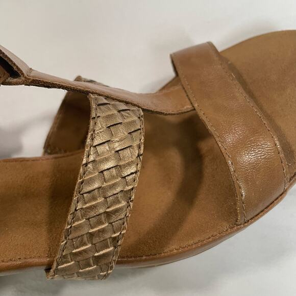 Aerosoles Womens Size 9 M Heels Powder Room Brown Sandals Womens Shoes - Picture 5 of 11
